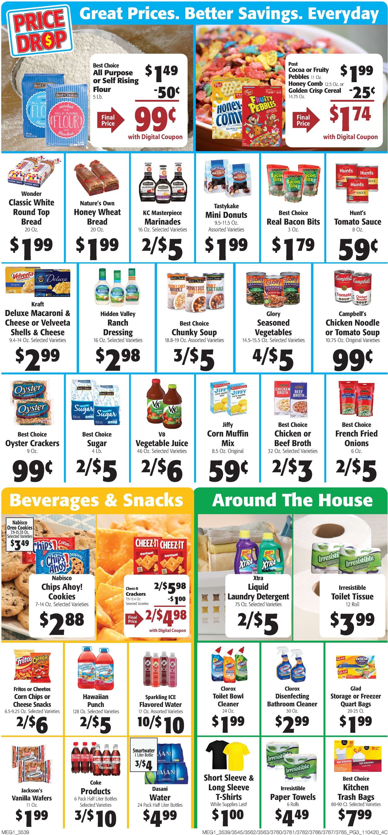 Hays Supermarket Ad from 11/04/2020