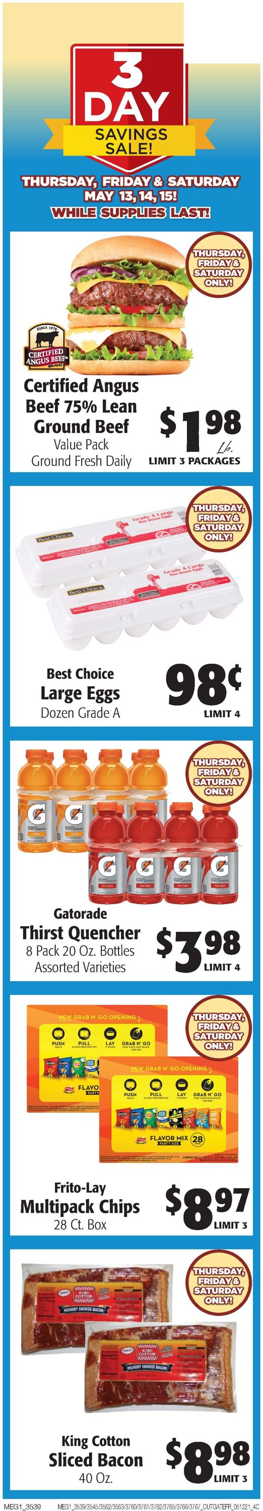 Hays Supermarket Ad from 05/12/2021