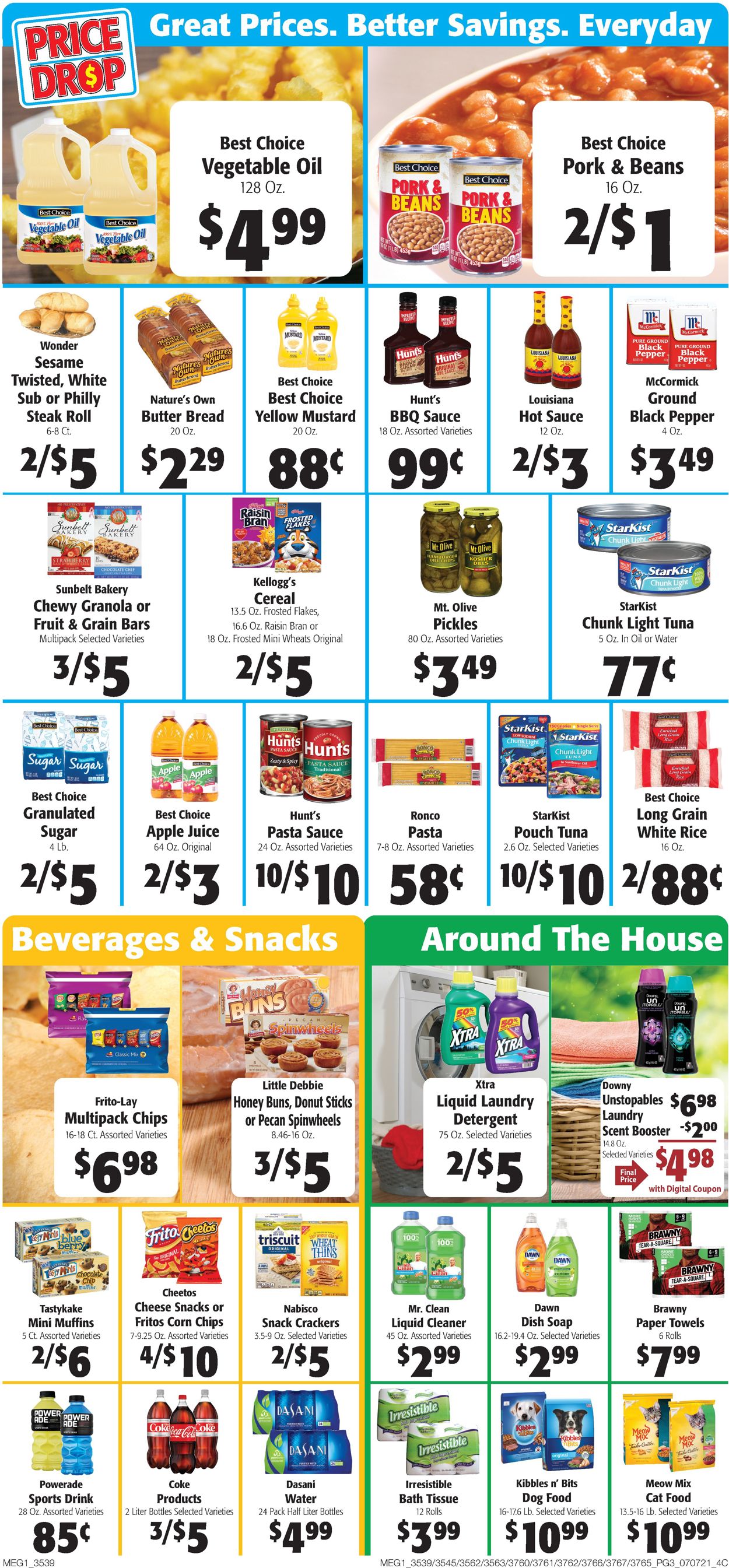 Hays Supermarket Ad from 07/07/2021