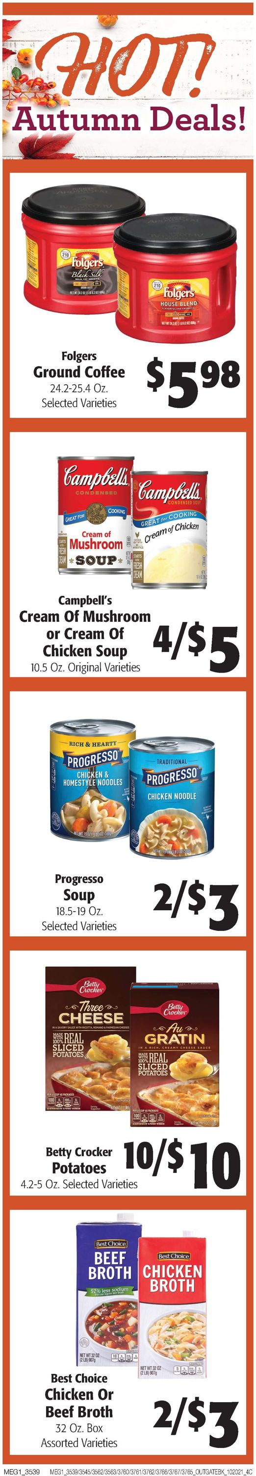 Hays Supermarket Ad from 10/20/2021