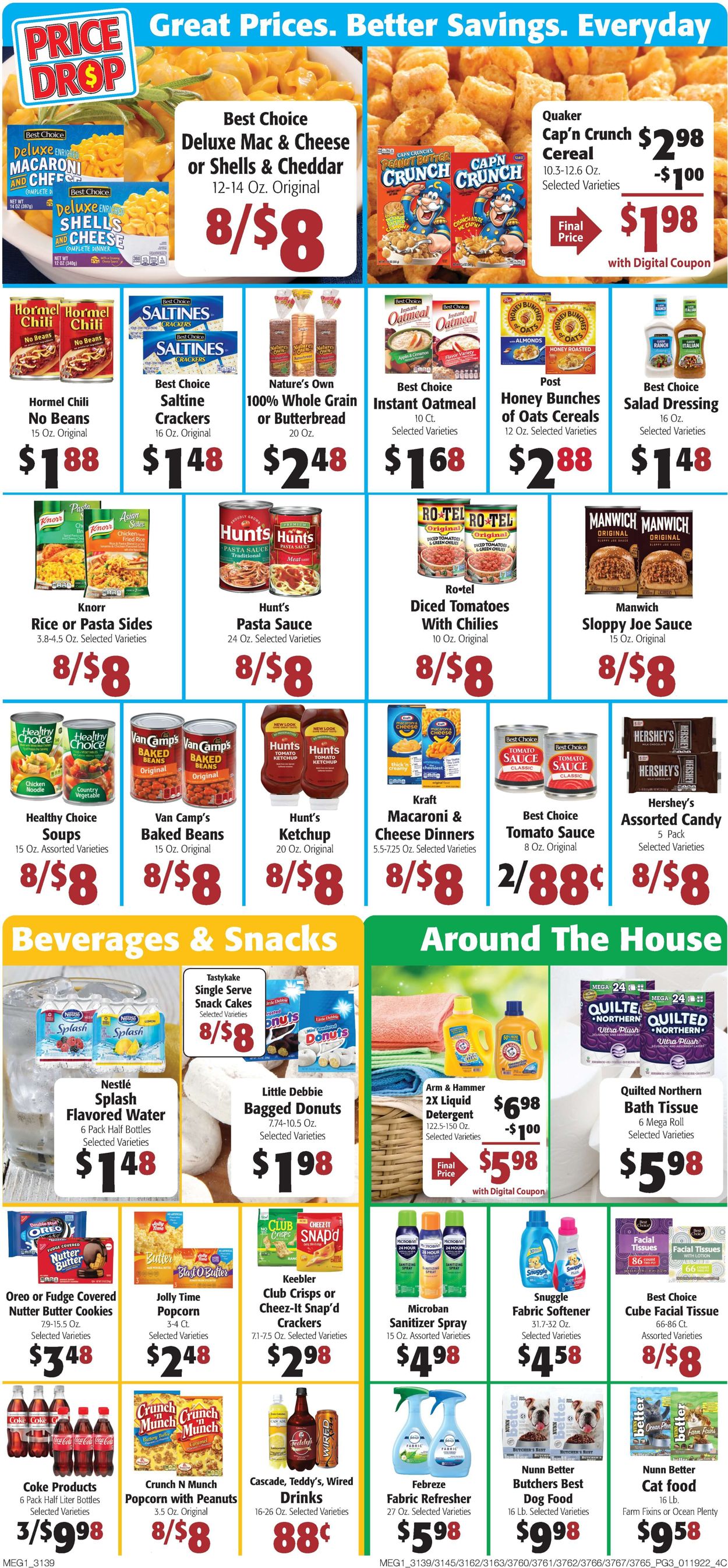 Hays Supermarket Ad from 01/19/2022