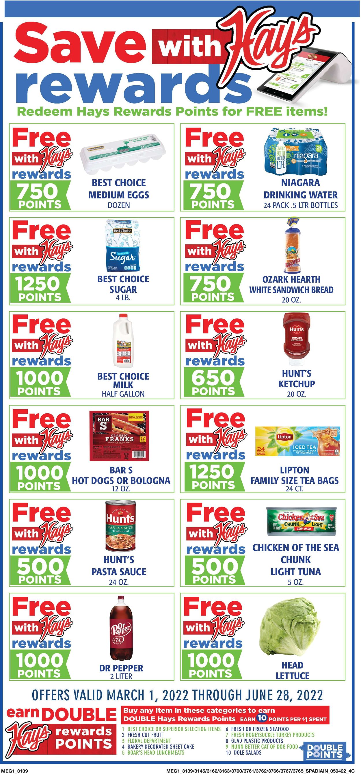 Hays Supermarket Ad from 05/04/2022