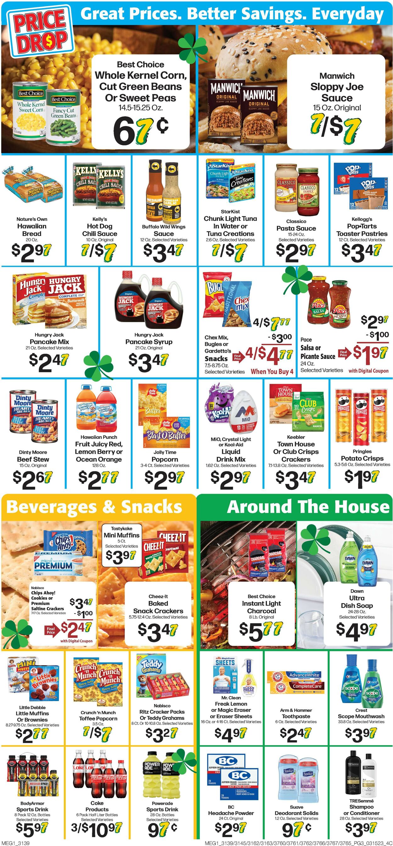 Hays Supermarket Ad from 03/15/2023