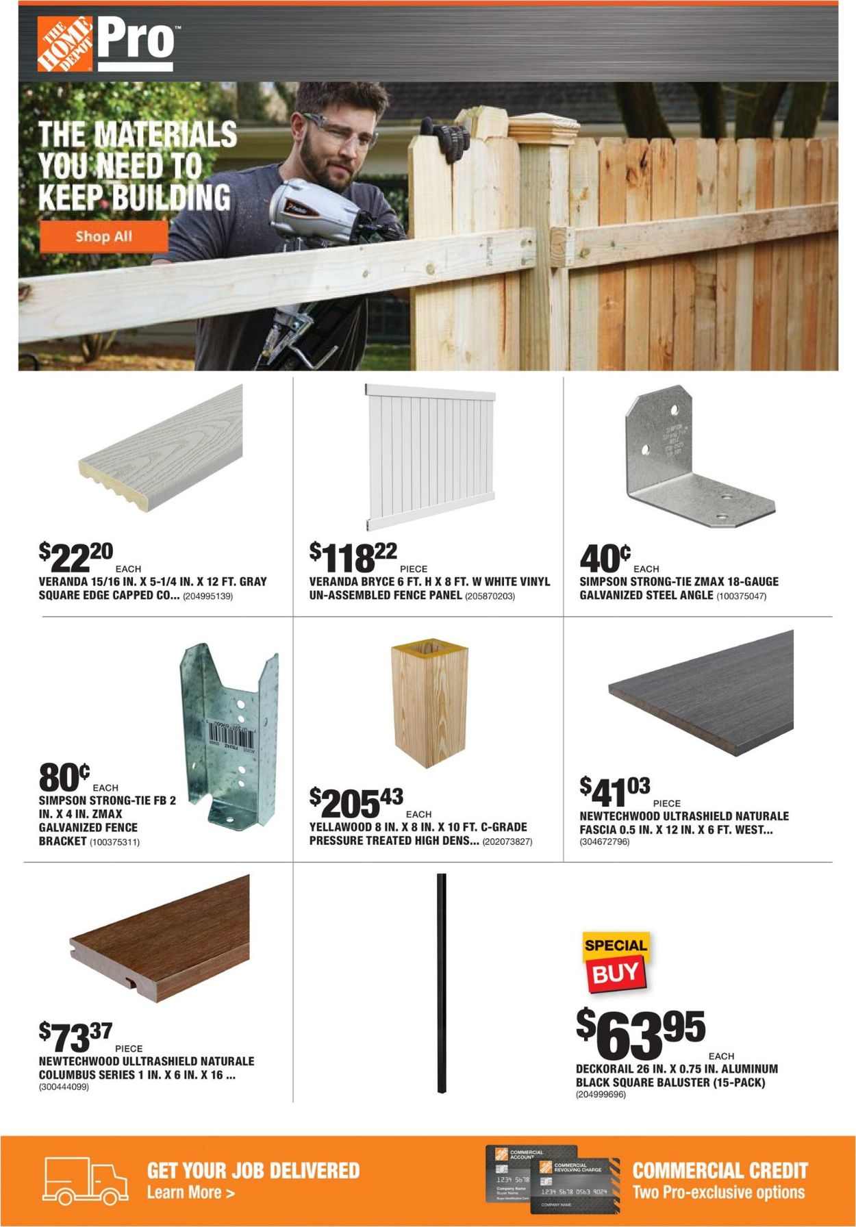 Home Depot Ad from 07/08/2019