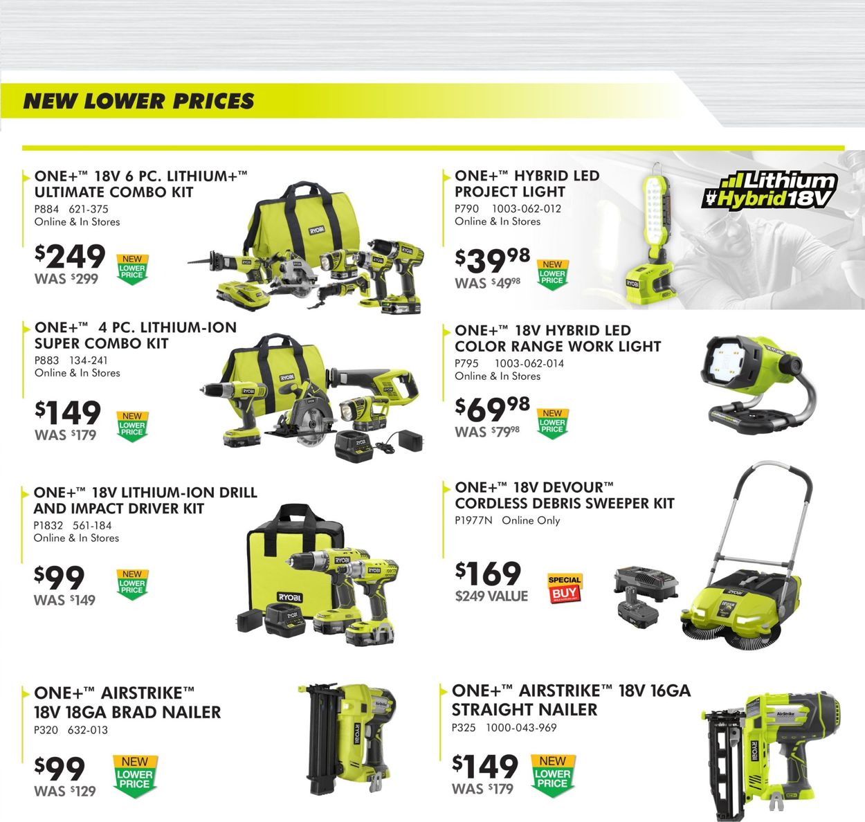 Home Depot Ad from 07/10/2019