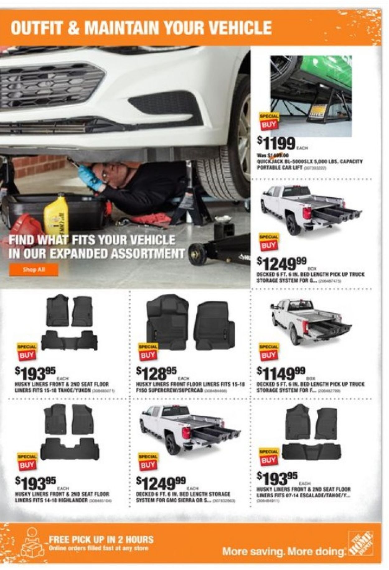 Home Depot Ad from 07/18/2019