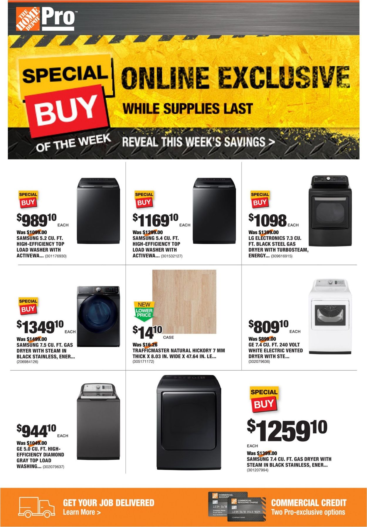 Home Depot Ad from 08/12/2019