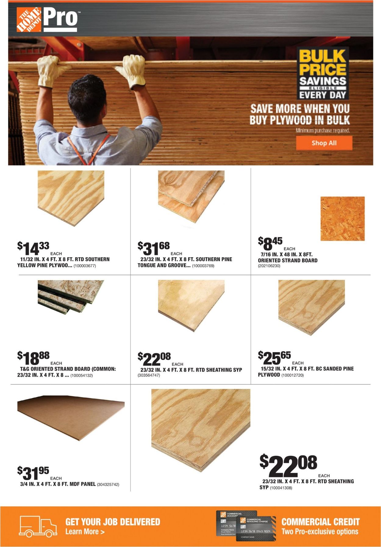 Home Depot Ad from 08/26/2019