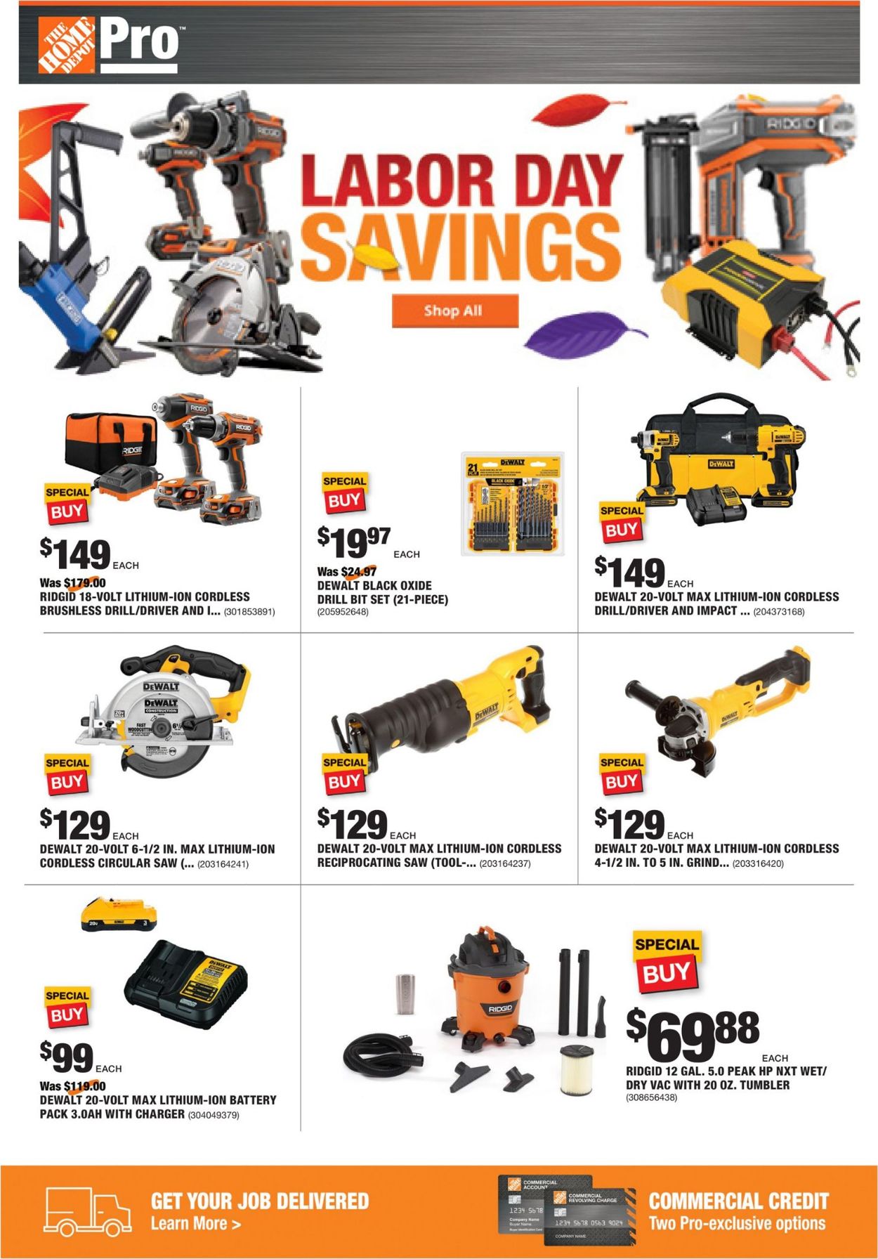 Home Depot Current weekly ad 09/02 - 09/09/2019