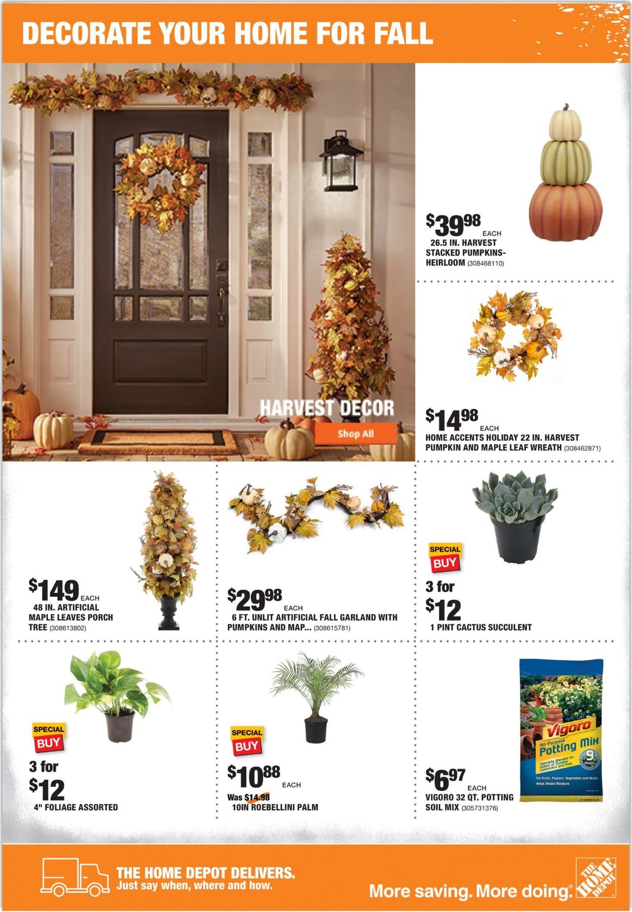 Home Depot Ad from 09/12/2019