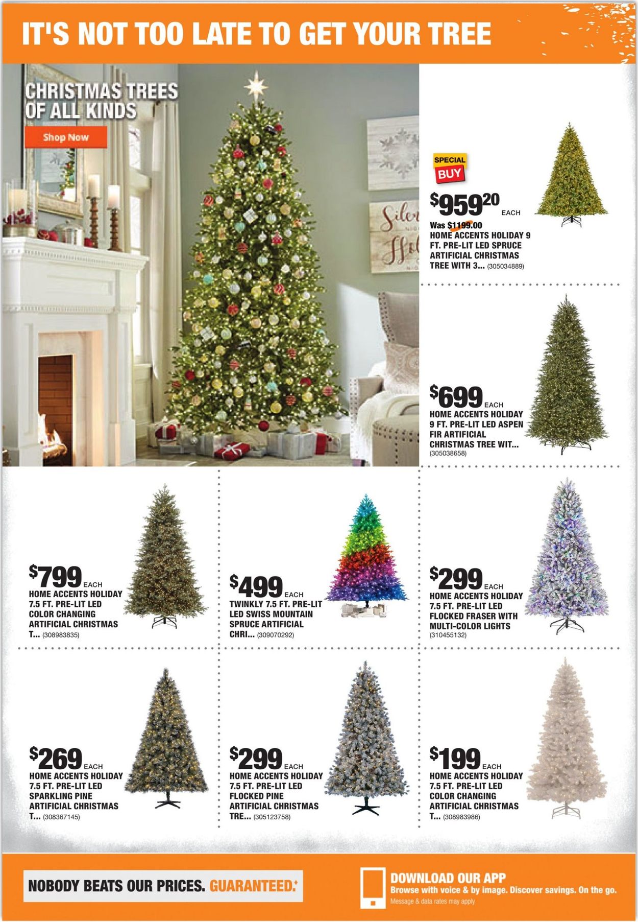 Home Depot Ad from 12/12/2019
