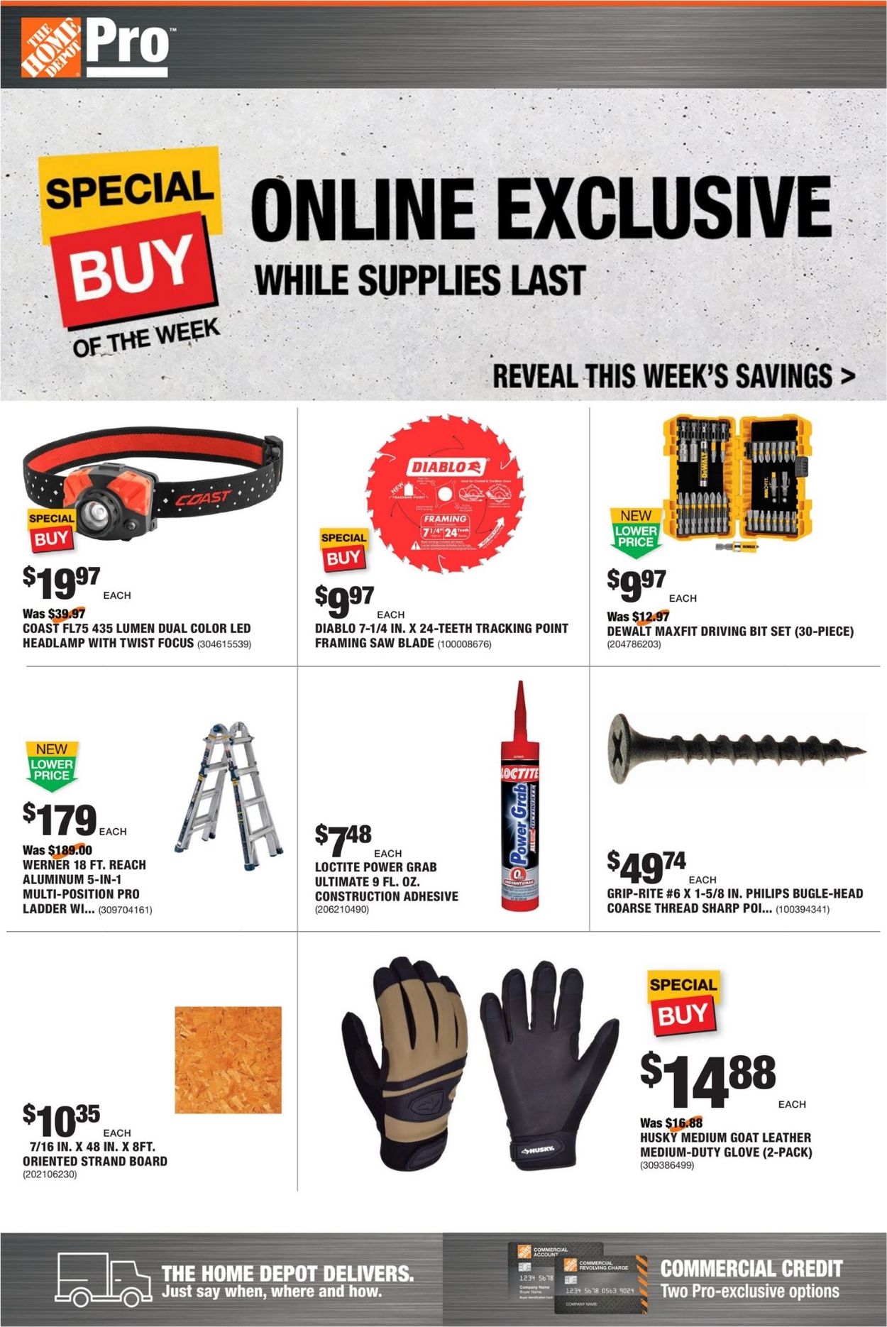 Home Depot Ad from 12/23/2019