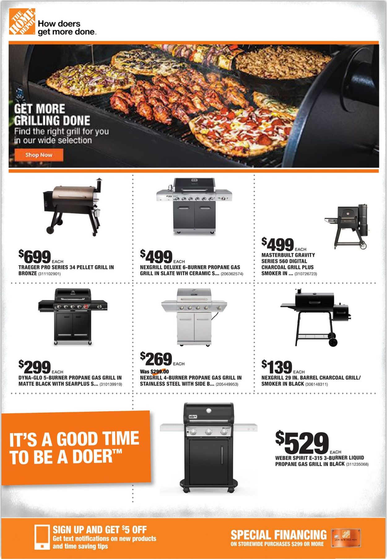 Home Depot Ad from 03/19/2020