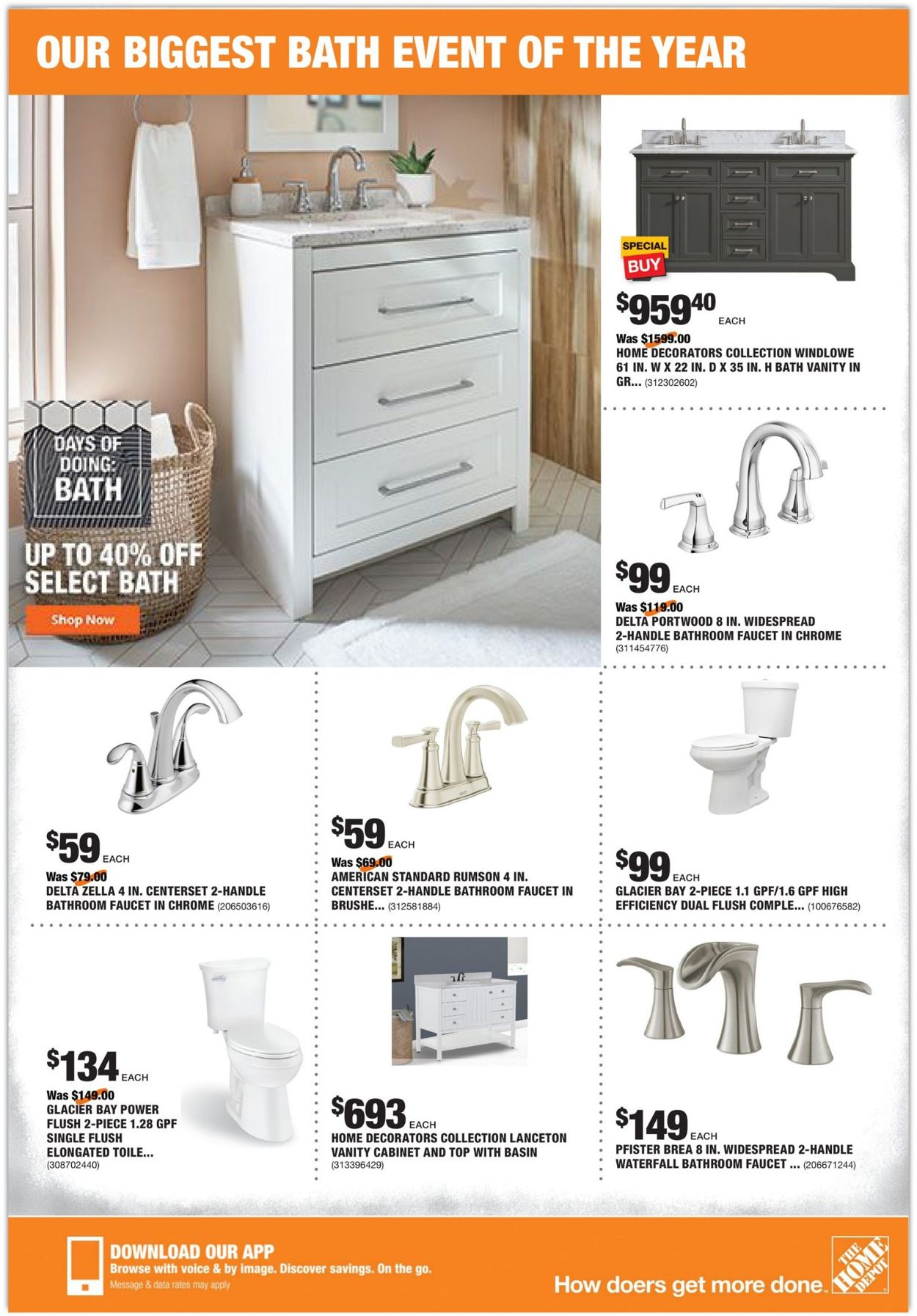 Home Depot Ad from 01/14/2021