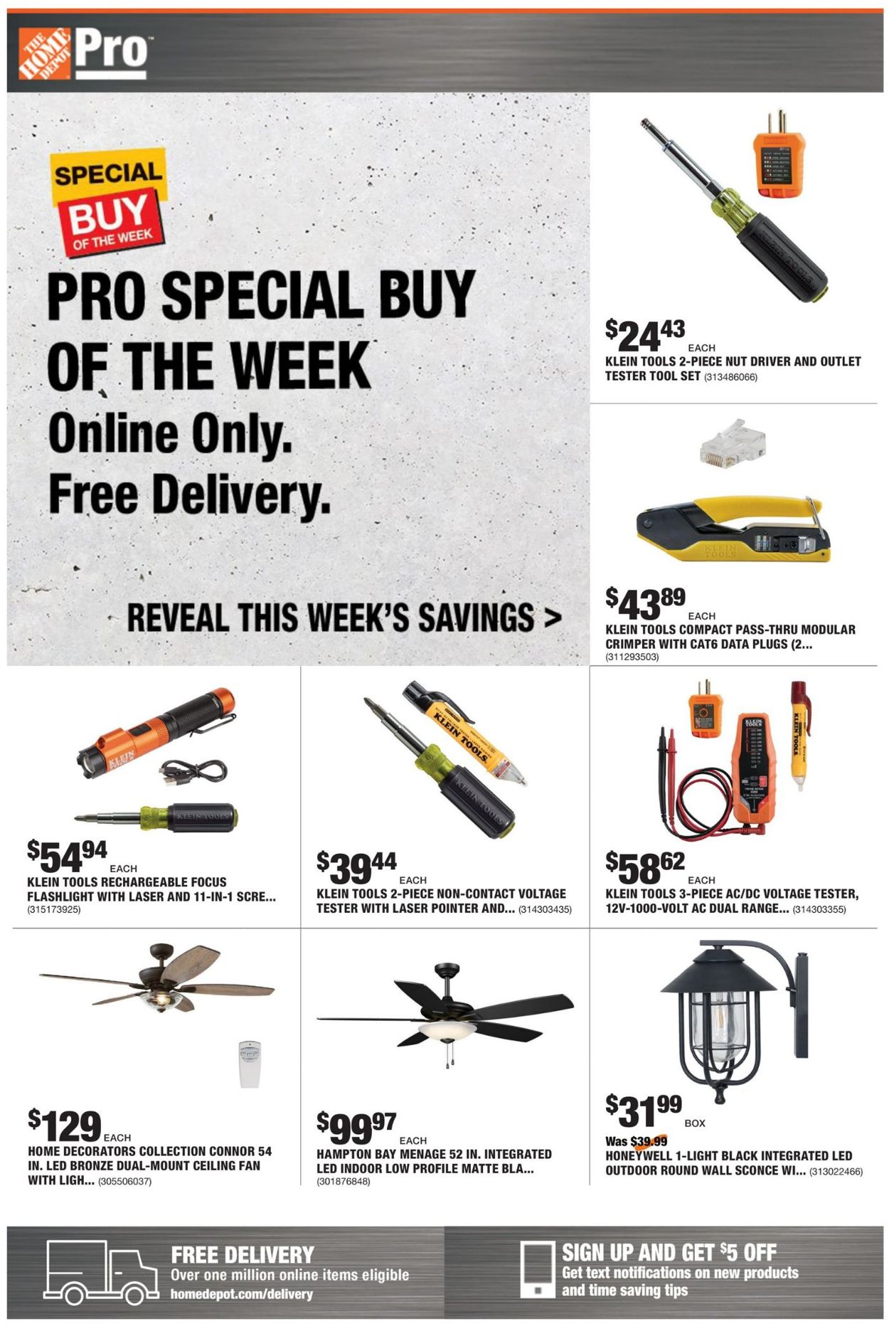 Home Depot Ad from 04/26/2021