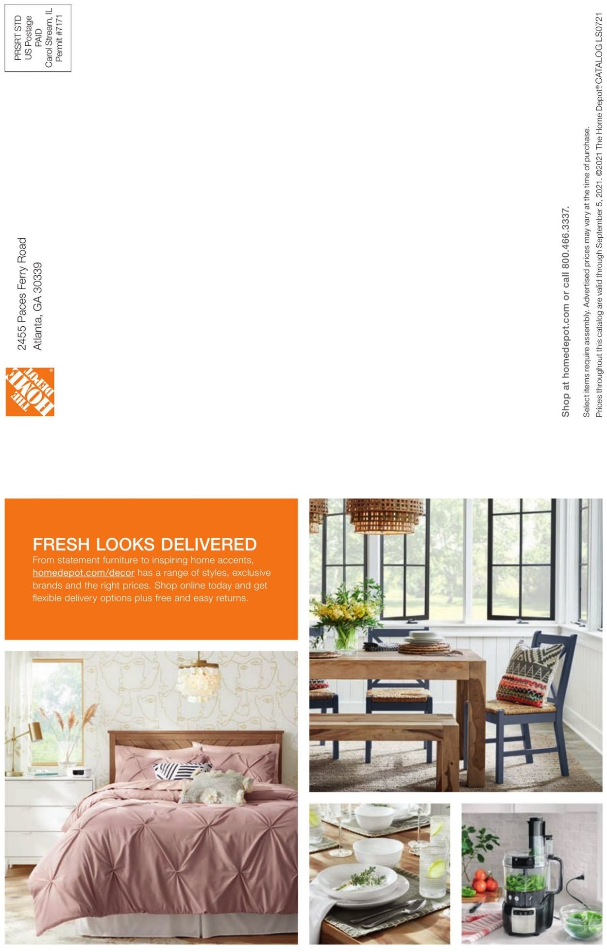 Home Depot Ad from 07/12/2021