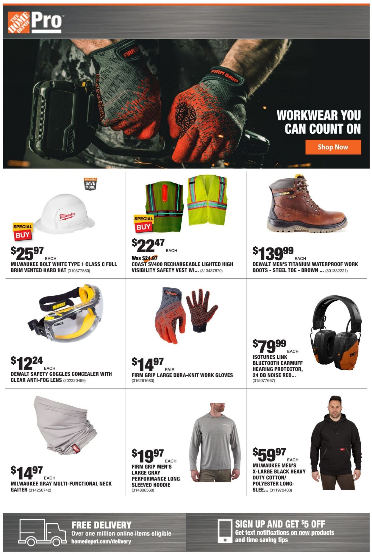 Home Depot Ad from 10/11/2021