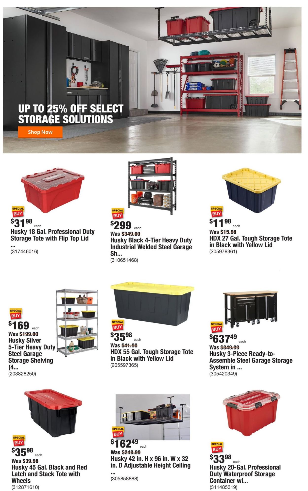 Home Depot Ad from 12/27/2021