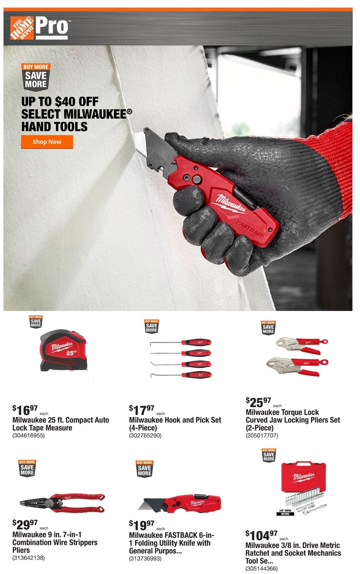 Home Depot Ad from 02/07/2022