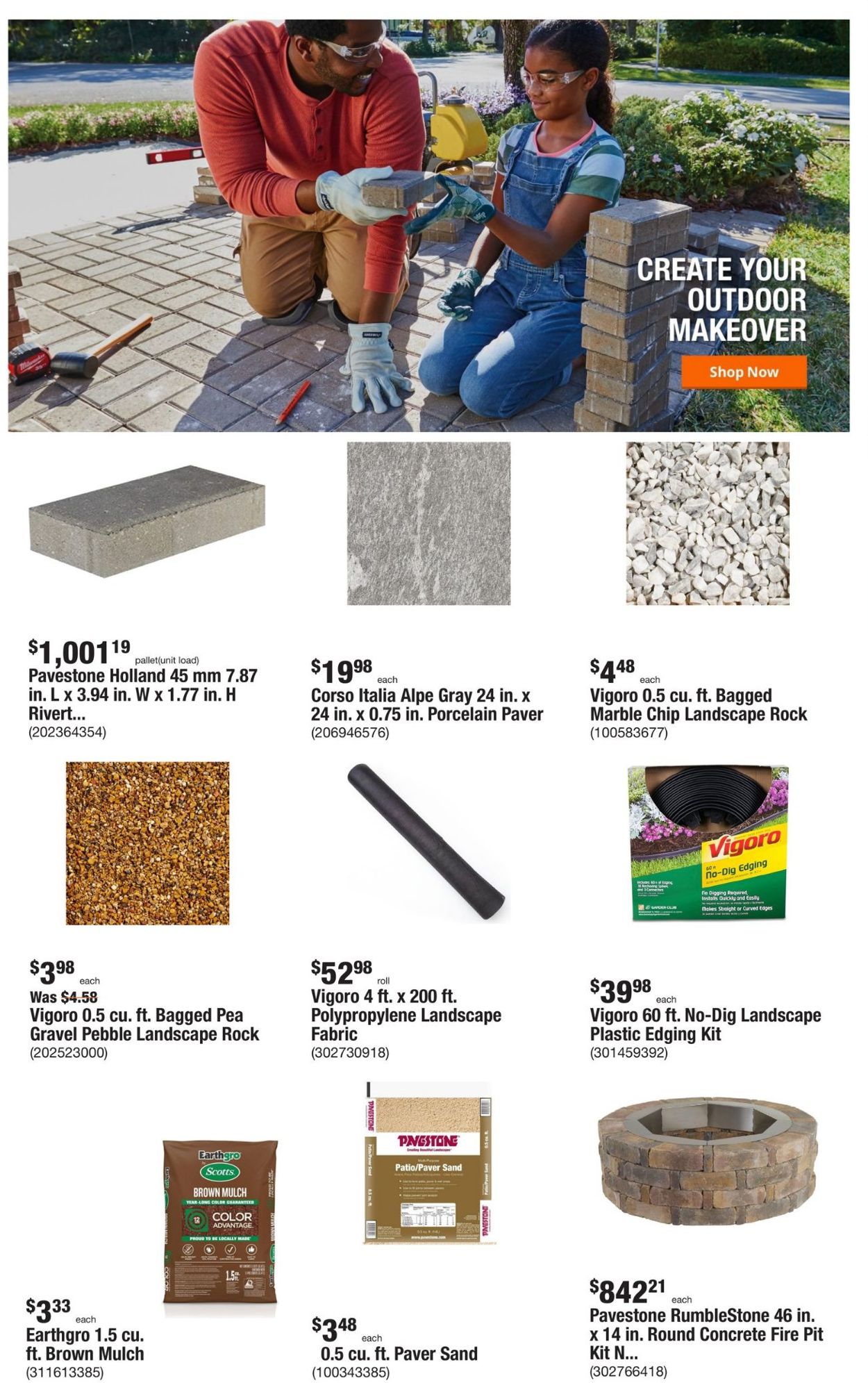 Home Depot Ad from 03/31/2022