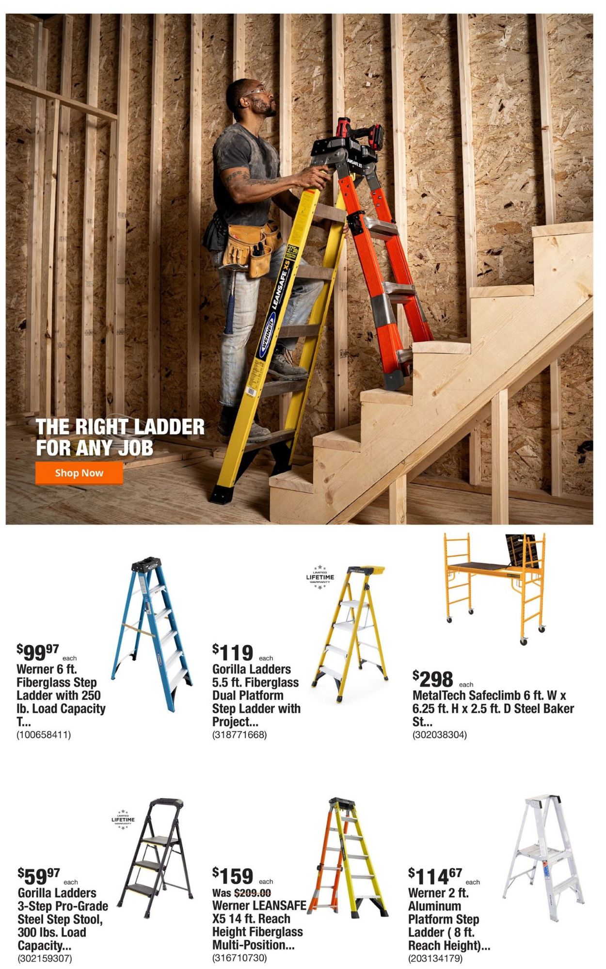 Home Depot Ad from 05/09/2022