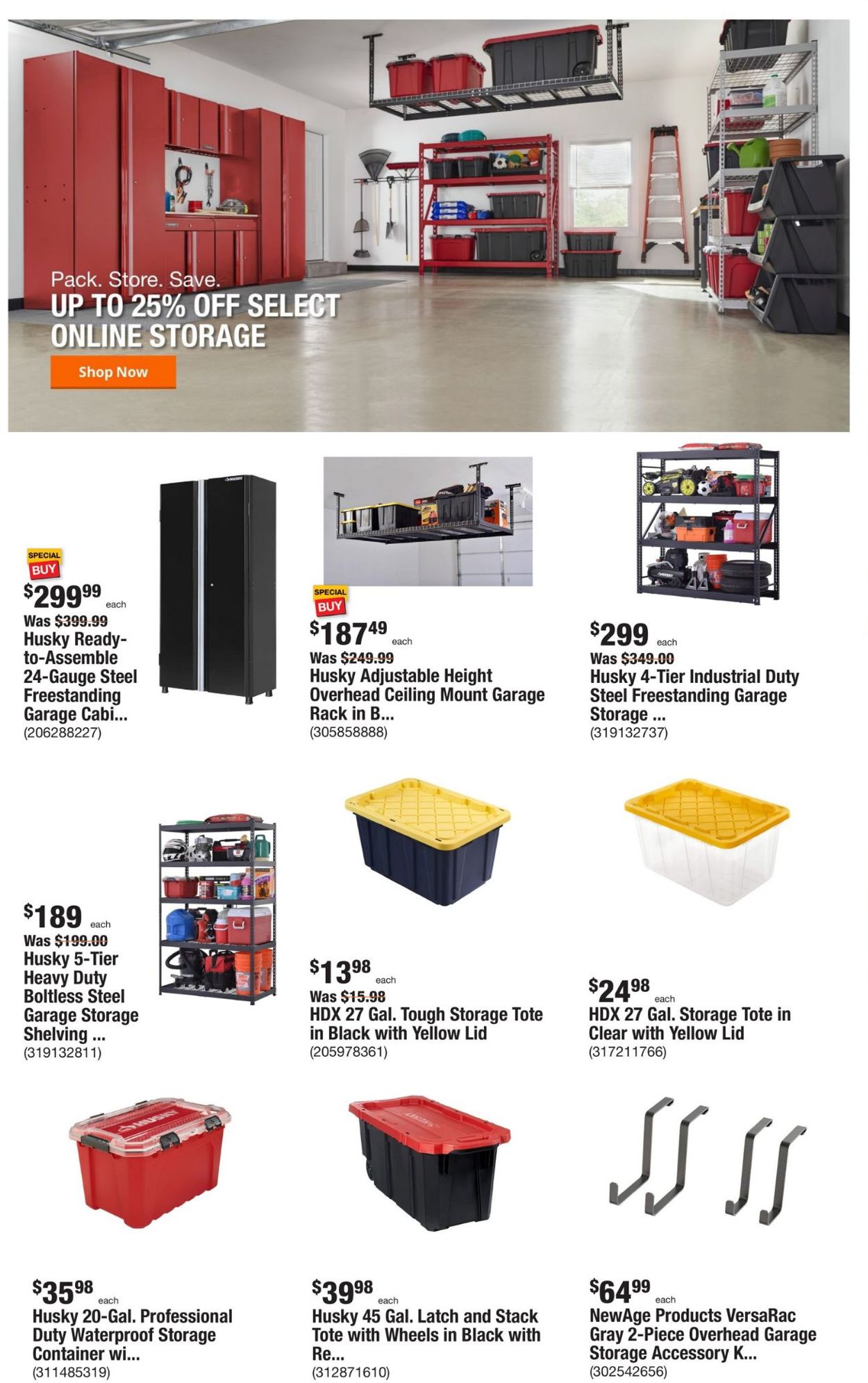 Home Depot Ad from 07/05/2022