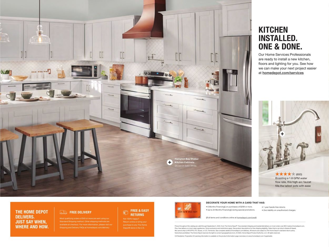 Home Depot Ad from 07/11/2022