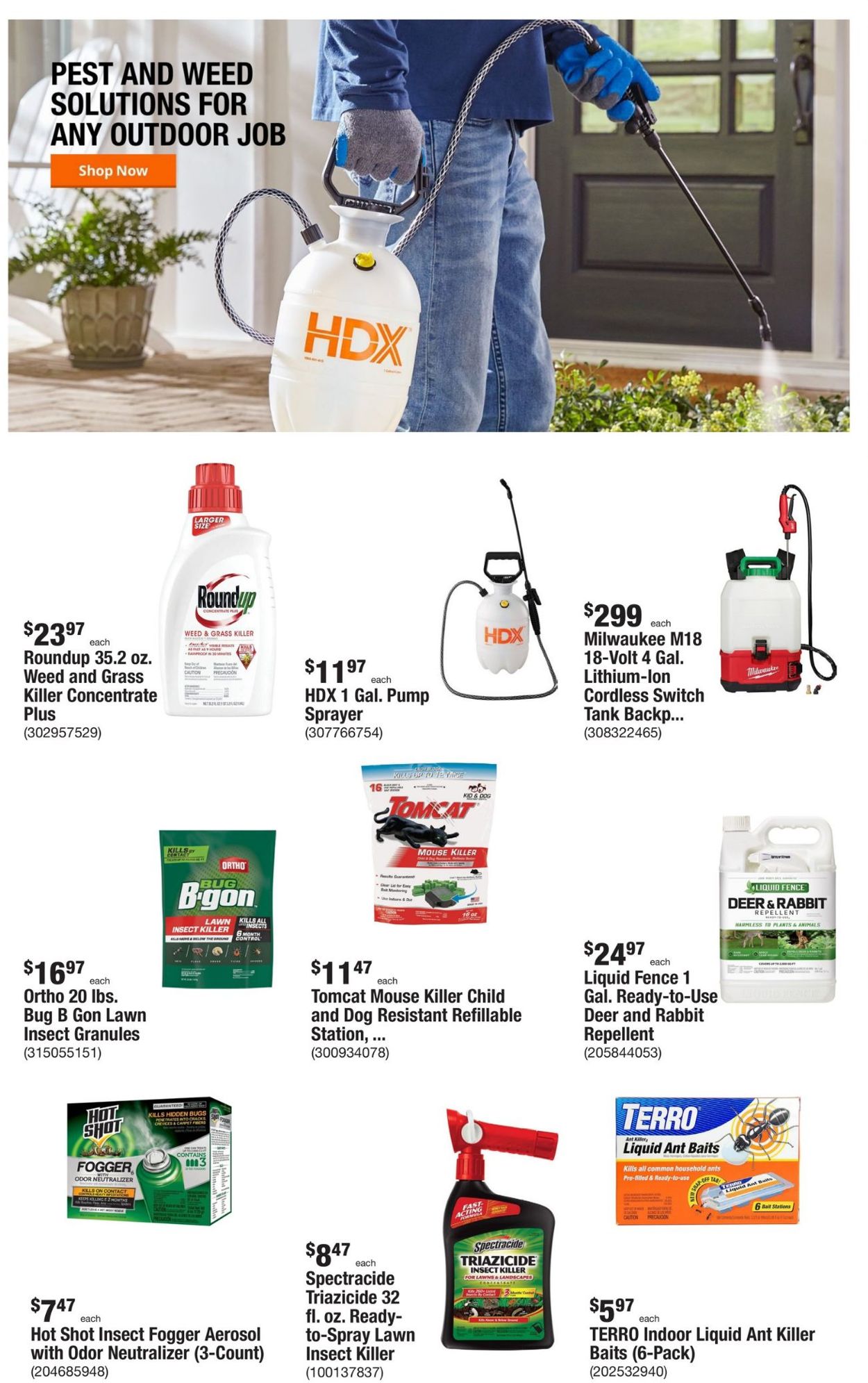 Home Depot Ad from 07/18/2022