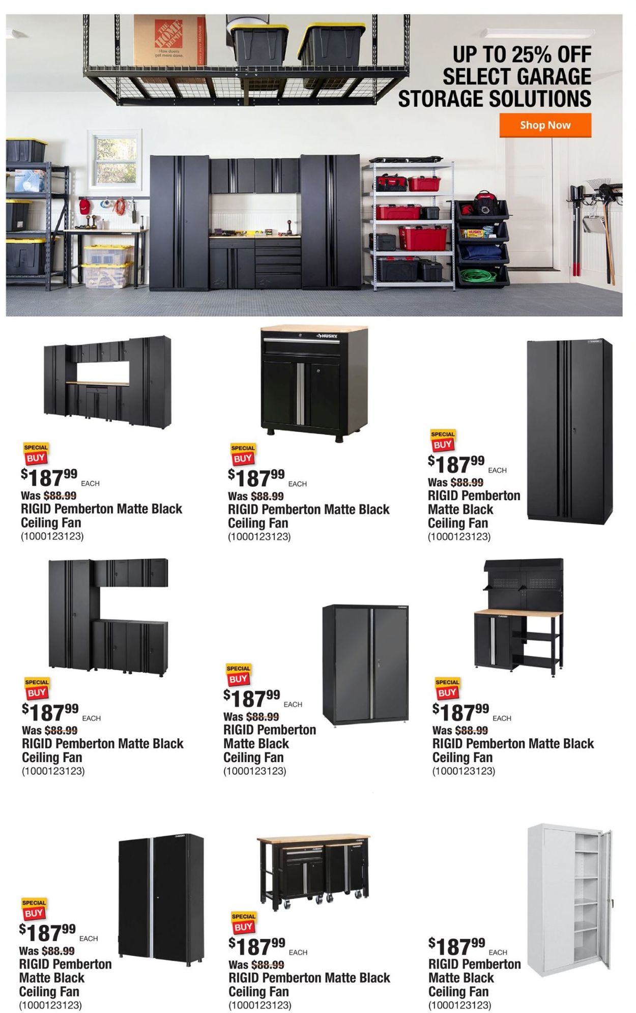 Home Depot Ad from 08/29/2022