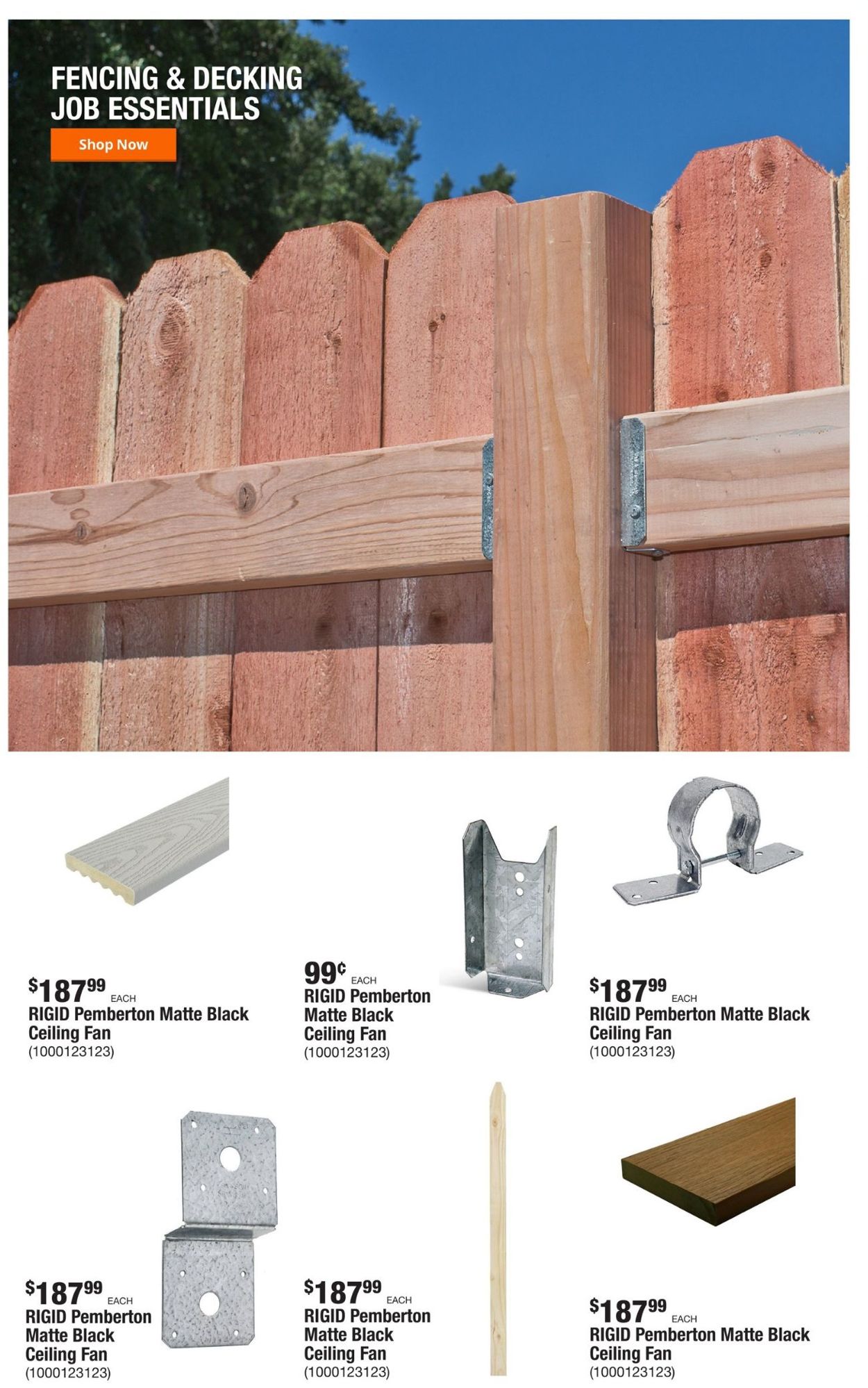 Home Depot Ad from 08/29/2022