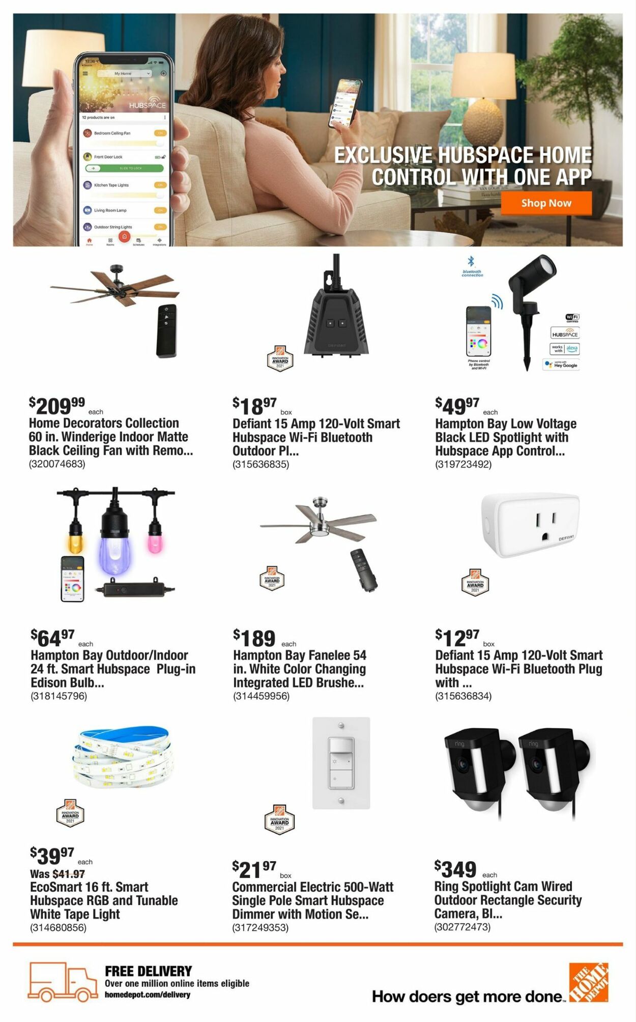 Home Depot Ad from 09/15/2022