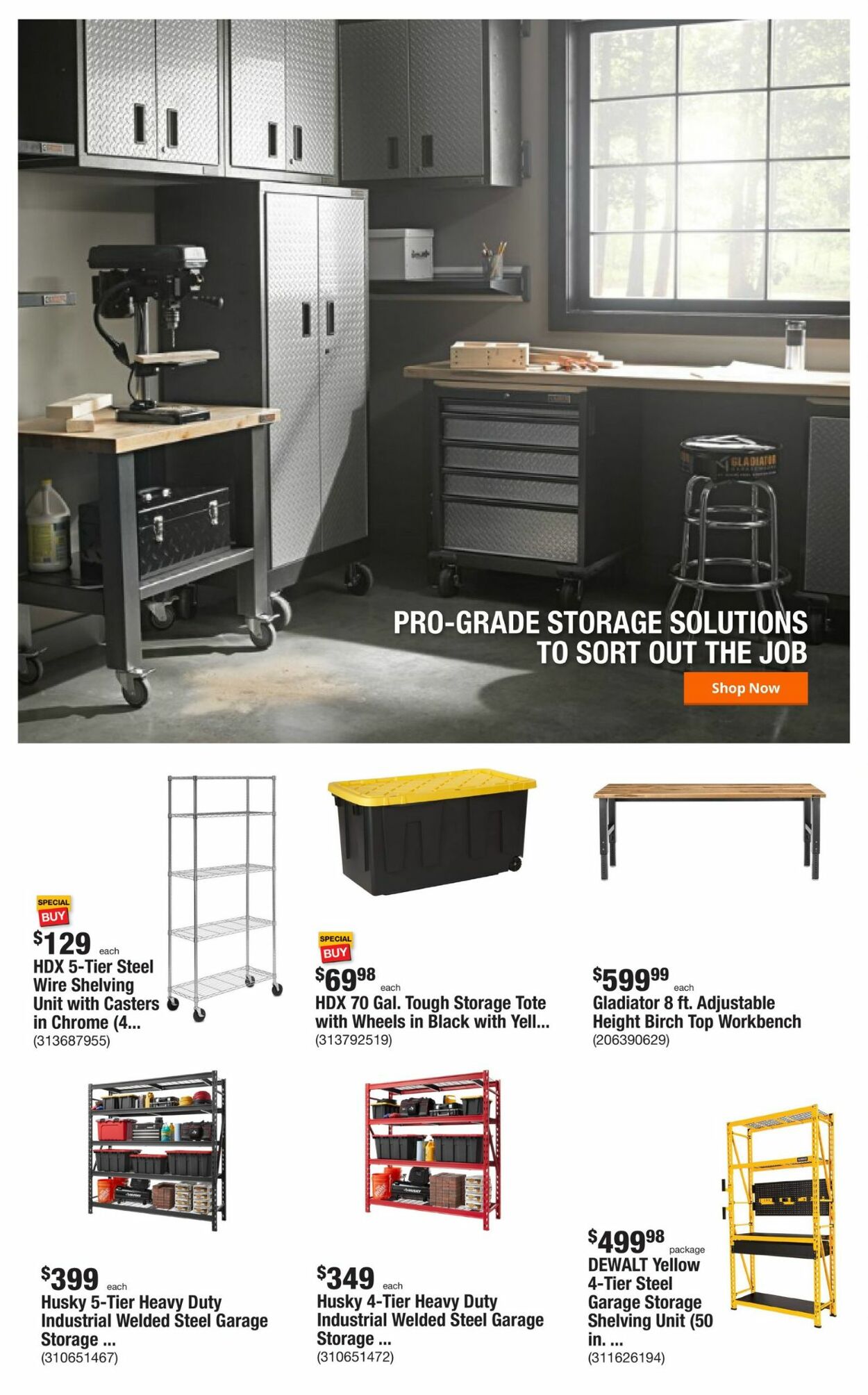 Home Depot Ad from 09/19/2022