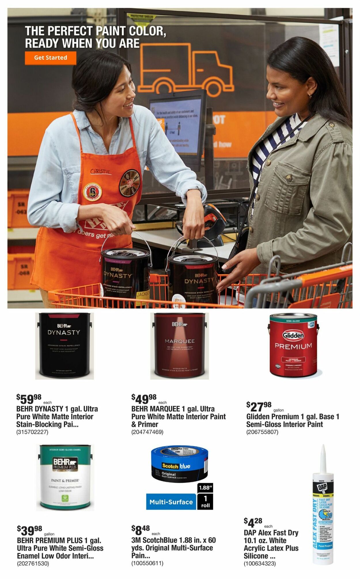 Home Depot Ad from 10/13/2022