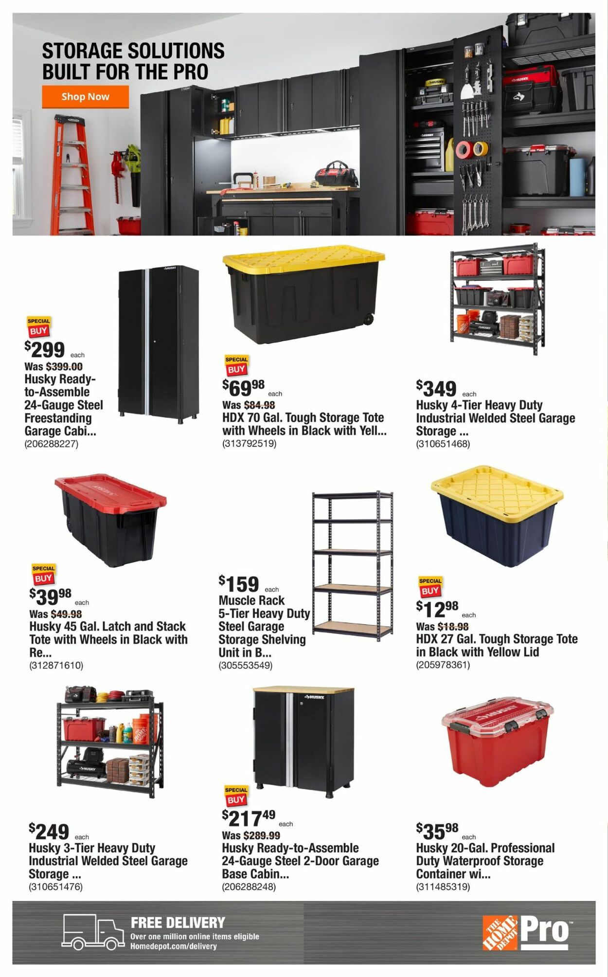 Home Depot Ad from 11/28/2022