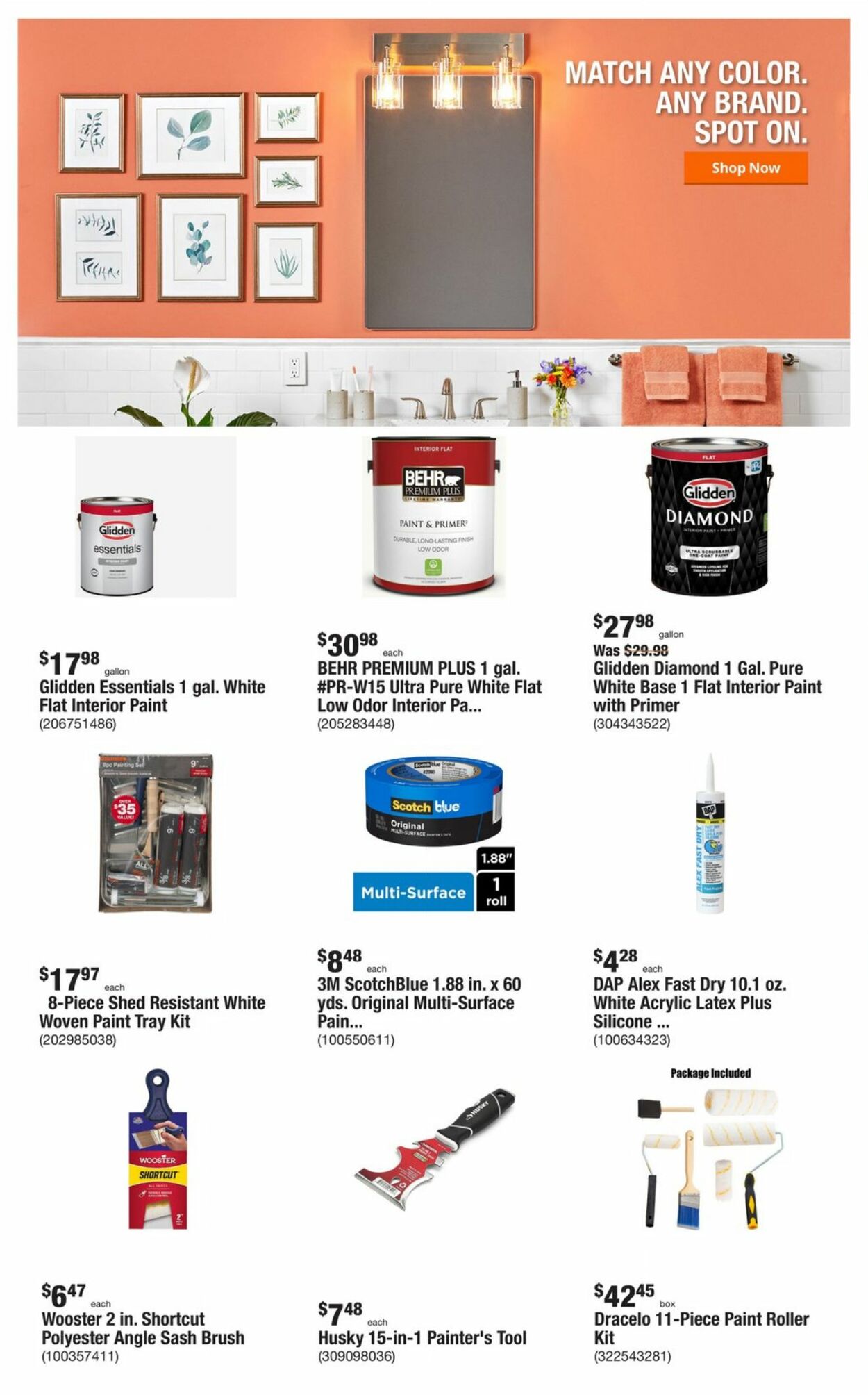 Home Depot Ad from 02/02/2023