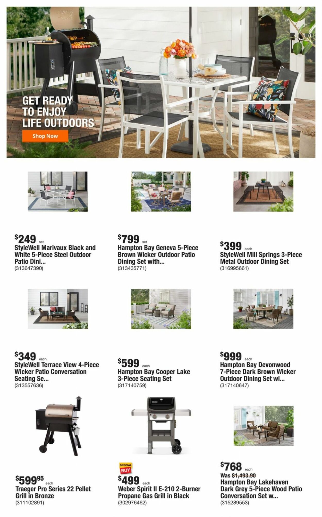 Home Depot Ad from 03/16/2023