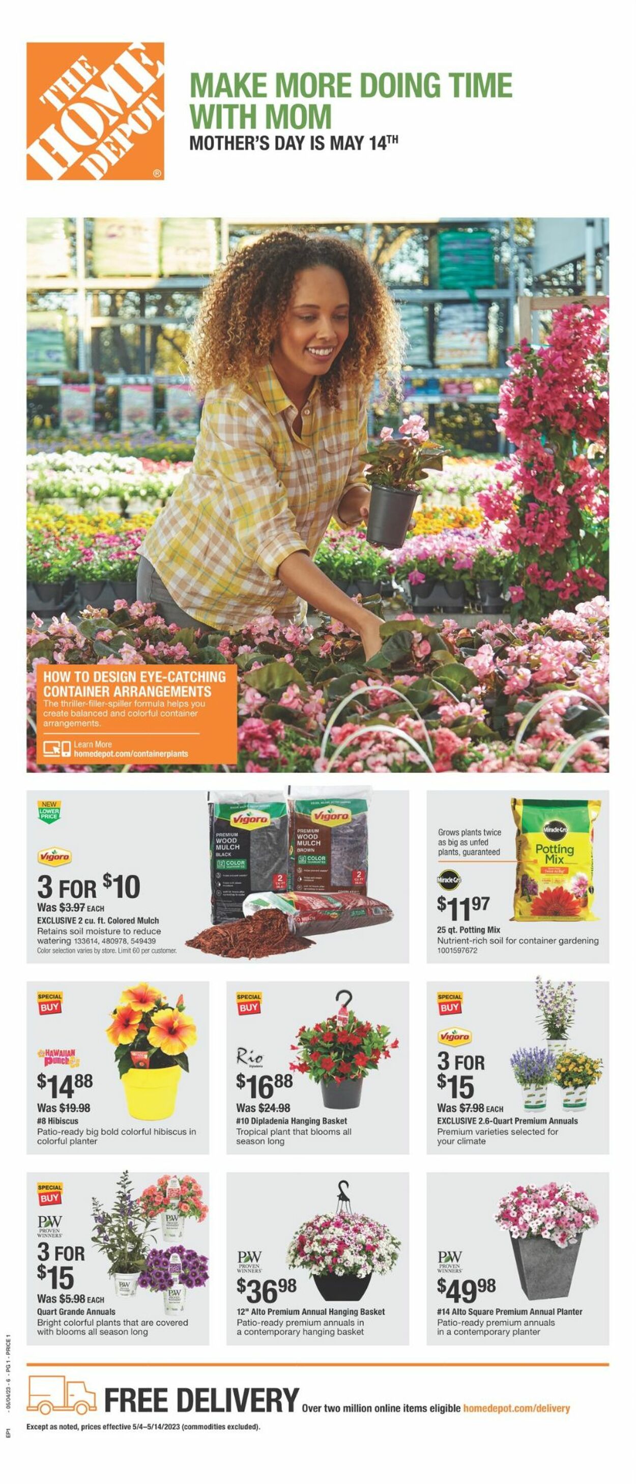 Home Depot Ad from 05/04/2023