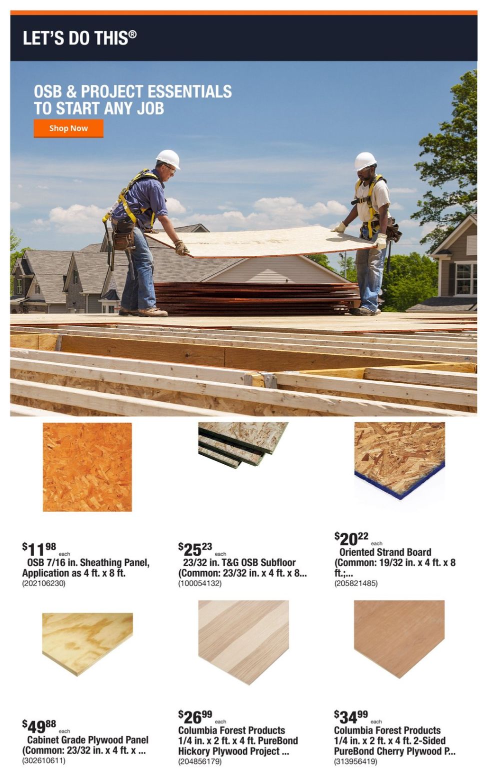 Home Depot Ad from 06/26/2023