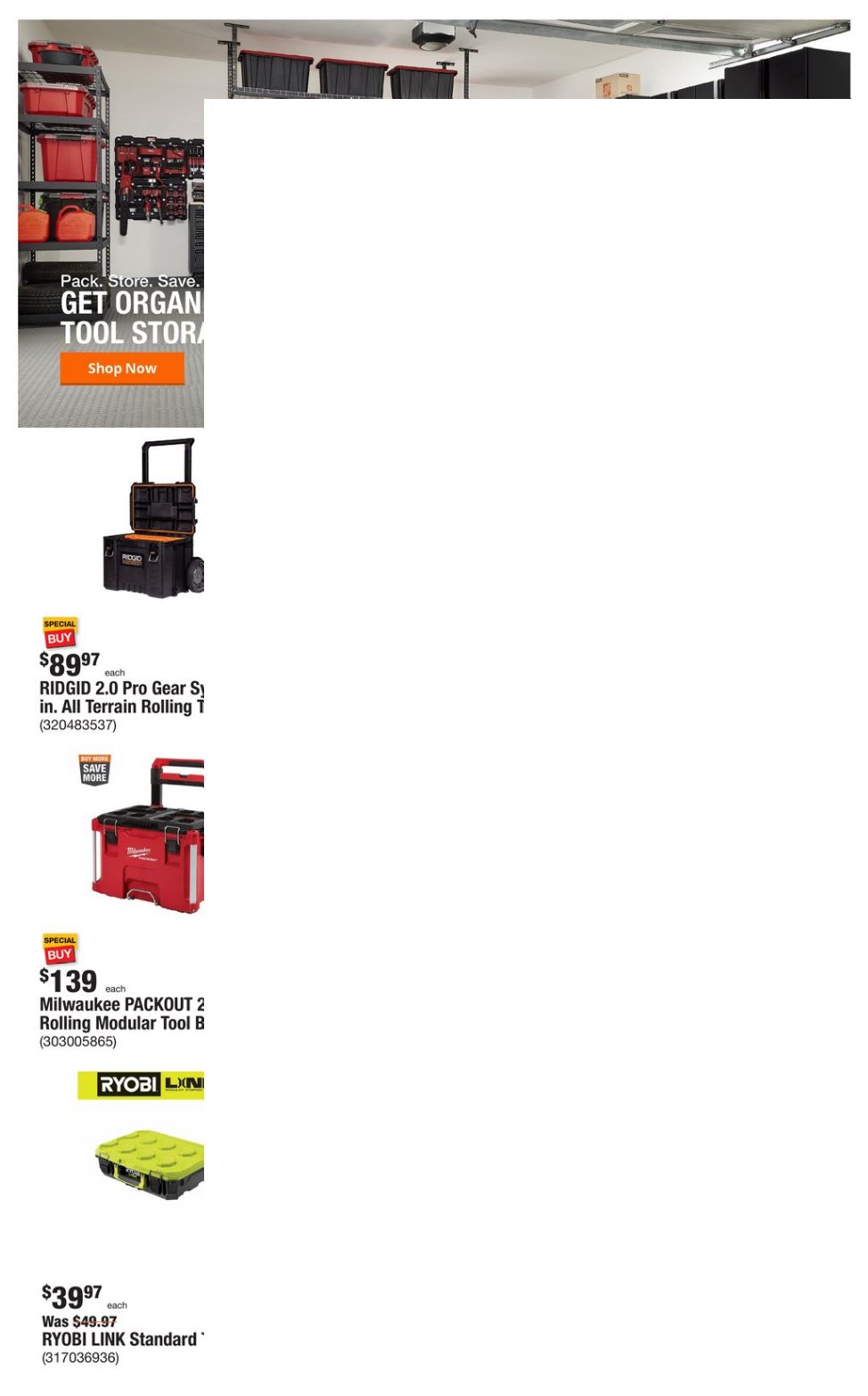 Home Depot Ad from 07/27/2023