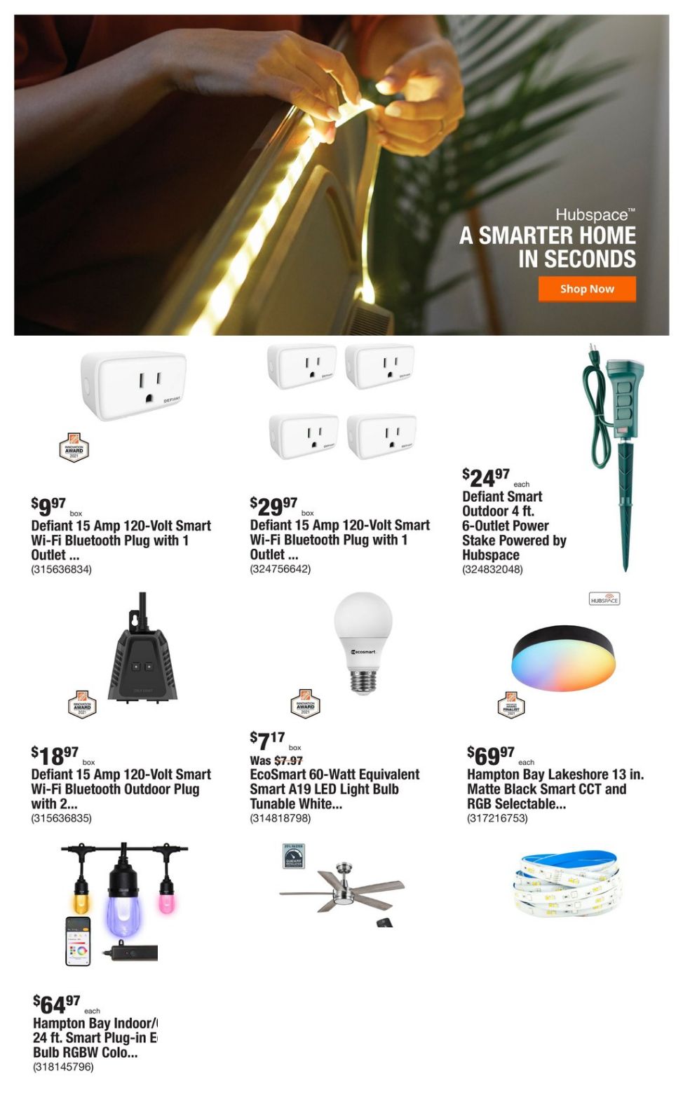 Home Depot Ad from 08/10/2023