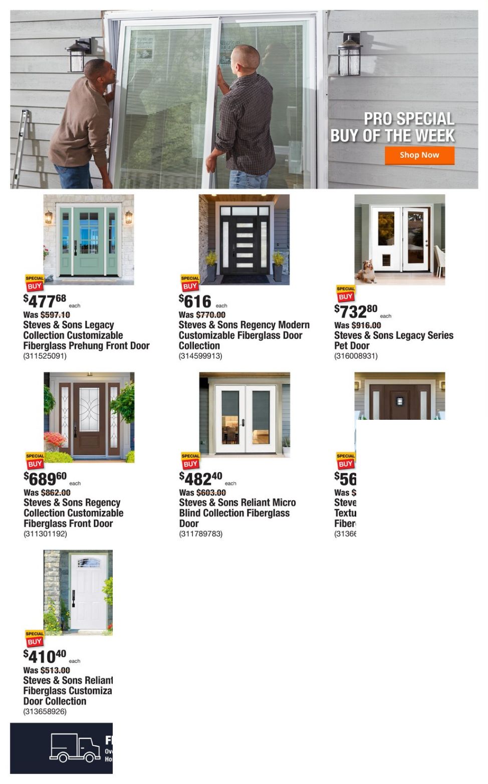 Home Depot Ad from 09/11/2023