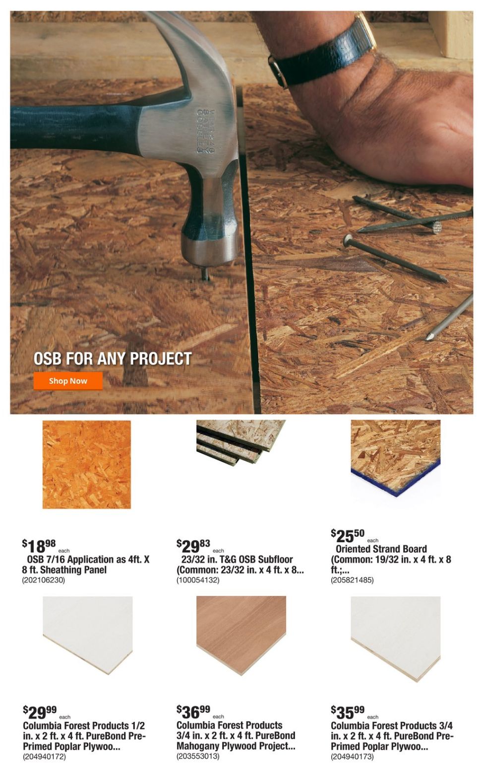 Home Depot Ad from 09/28/2023