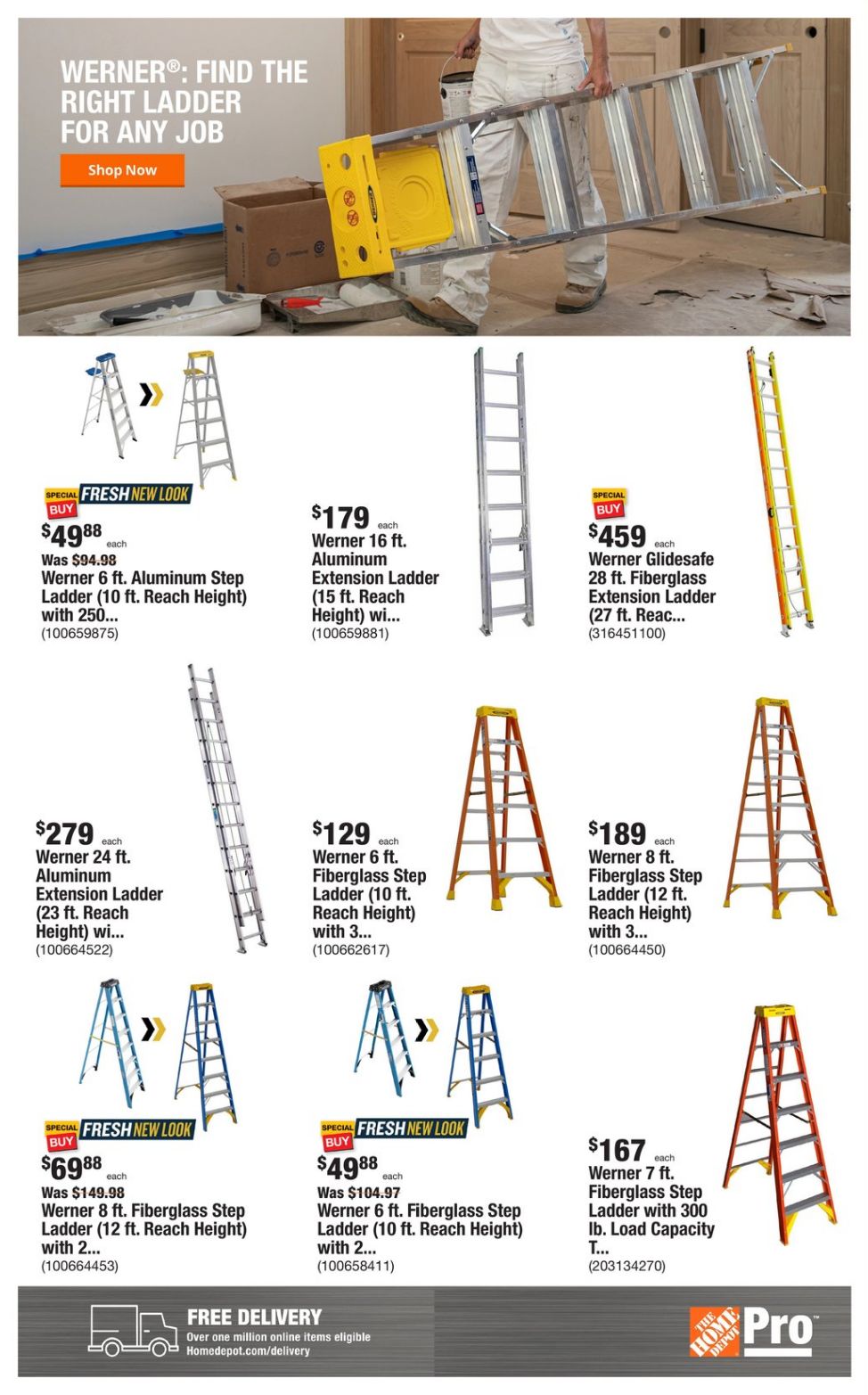 Home Depot Ad from 11/06/2023