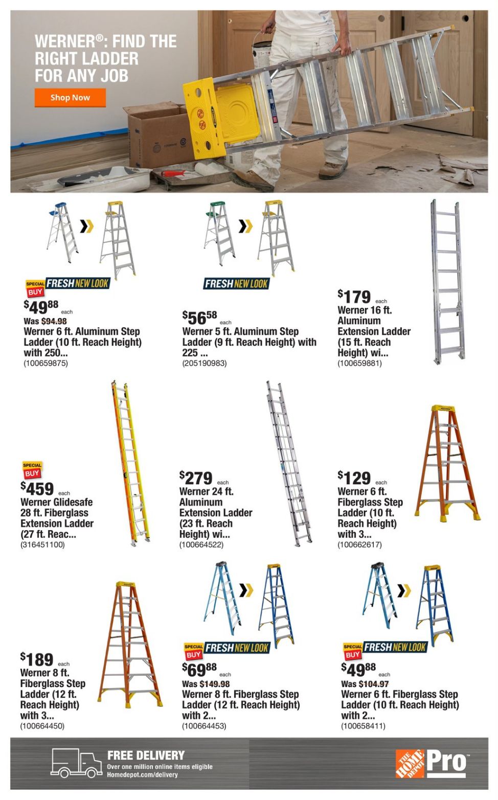 Home Depot Ad from 11/06/2023