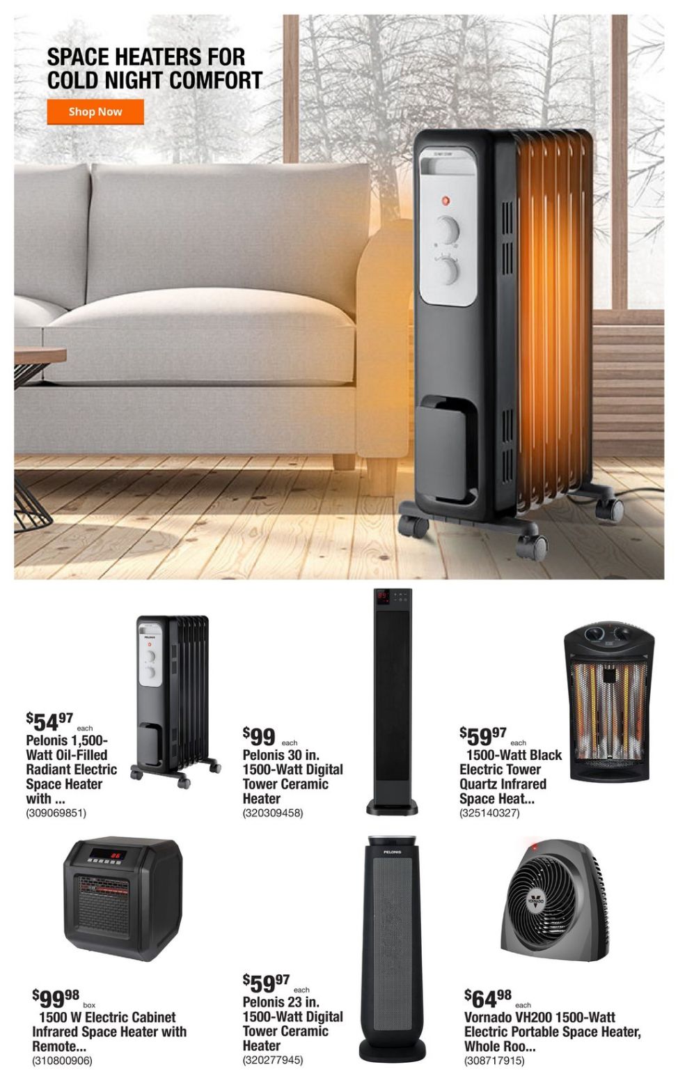 Home Depot Ad from 11/30/2023