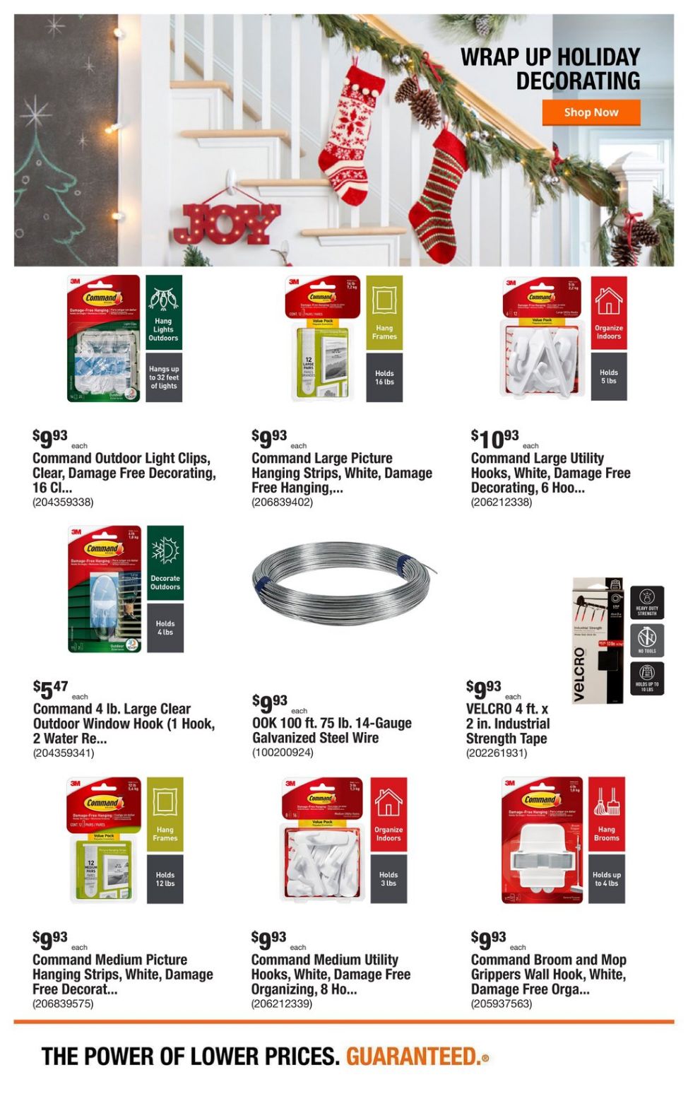 Home Depot Ad from 12/07/2023