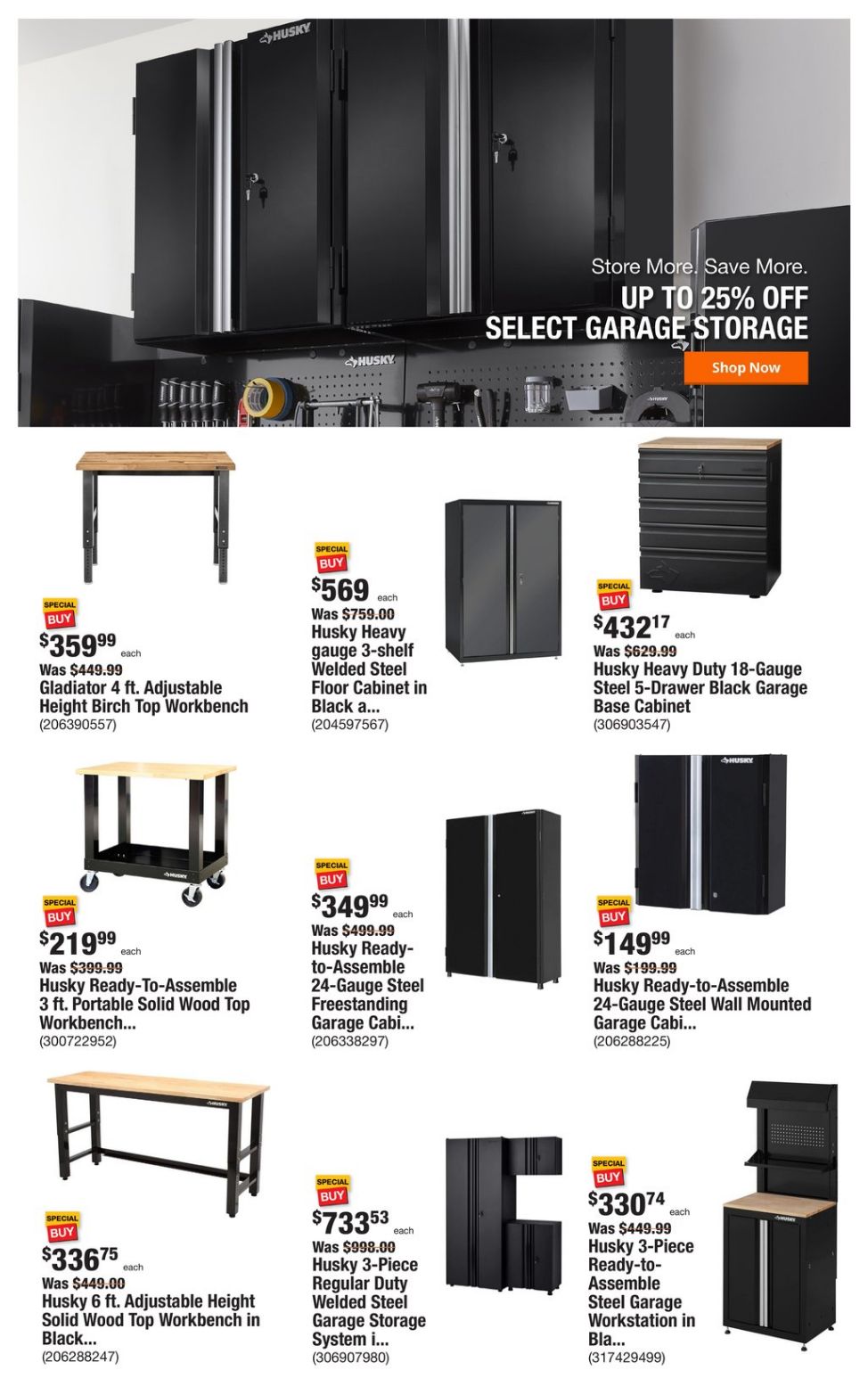 Home Depot Ad from 12/21/2023