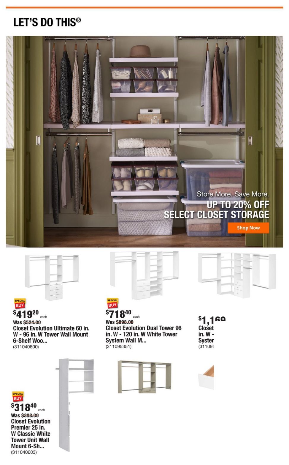Home Depot Ad from 02/08/2024