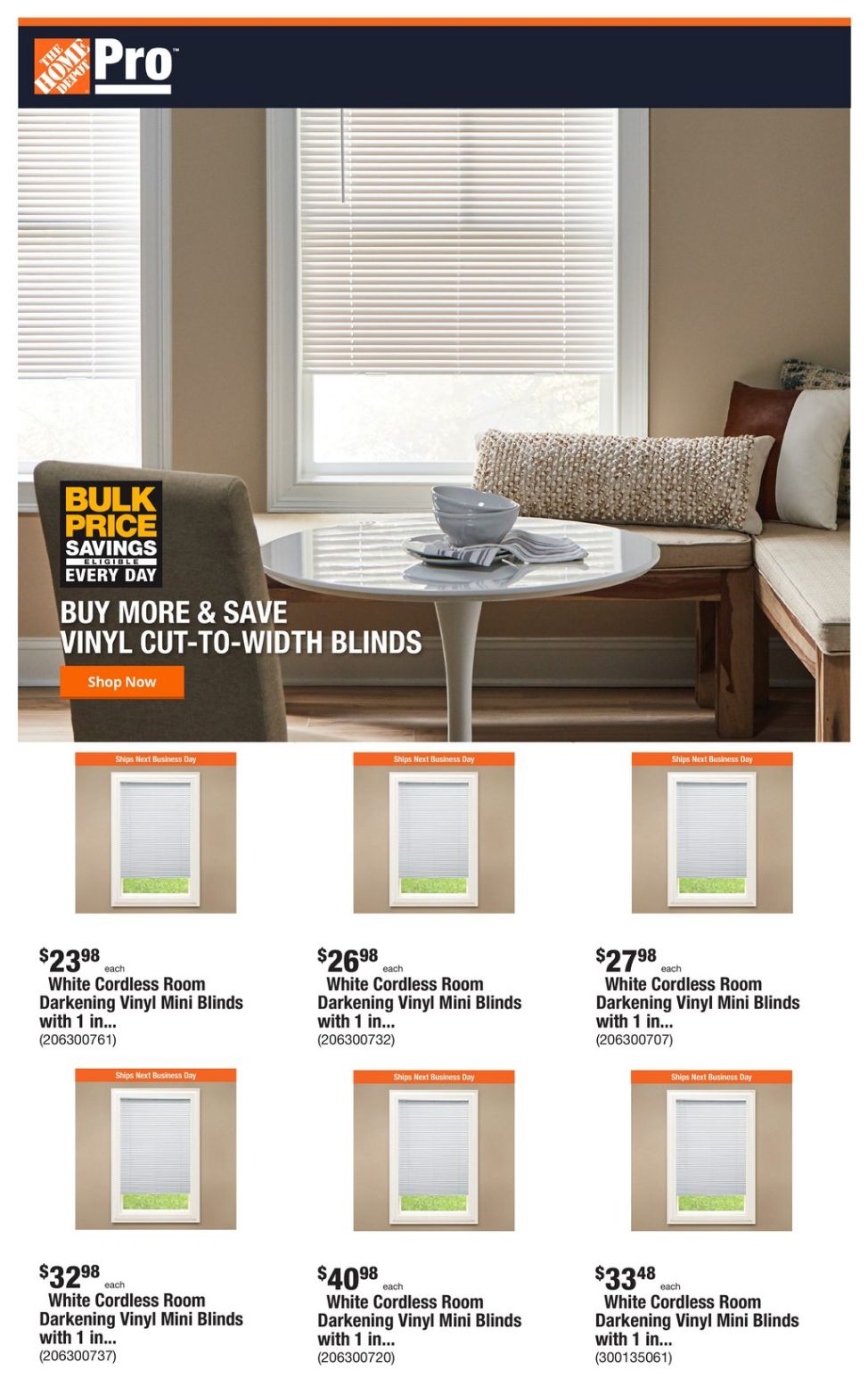 Home Depot Ad from 03/25/2024
