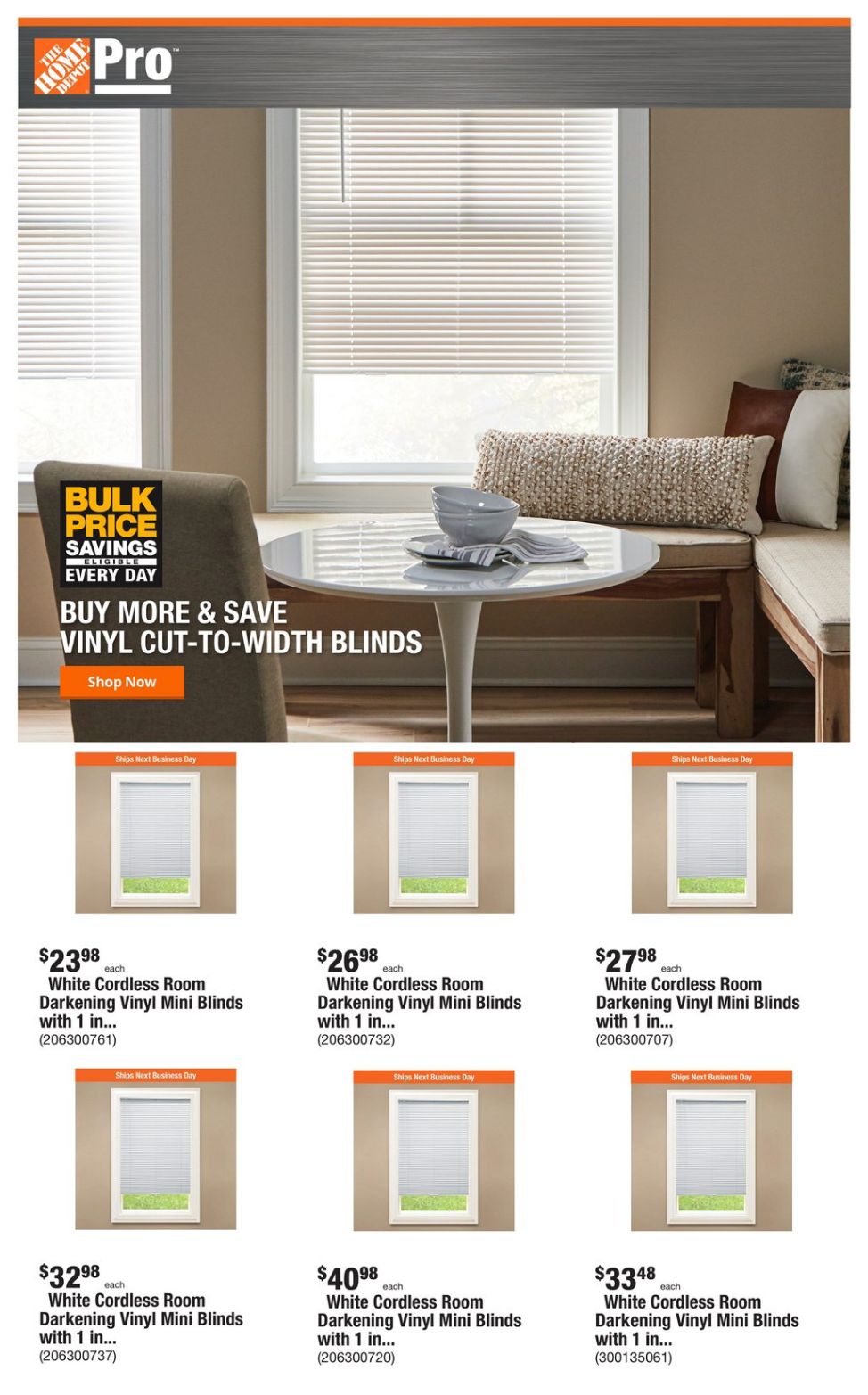 Home Depot Ad from 03/25/2024